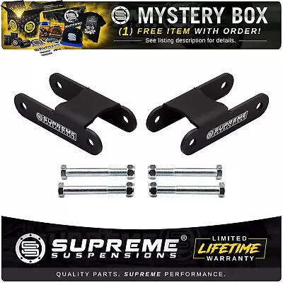 2  Rear Leveling Kit Shackles Pair For 83-05 Chevy Blazer S-10 GMC Jimmy Sonoma • $70