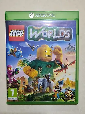 Lego Worlds Microsoft Xbox One - Complete With Manual Free Tracked Postage • $19.99