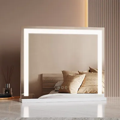 EMKE Vanity Mirror With LED Lights Hollywood For Dressing Table Bedroom Make Up • £70.99