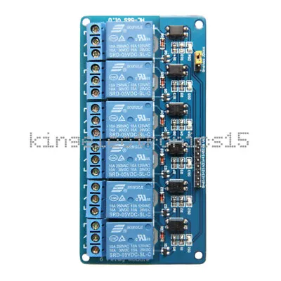 $8.08 • Buy 6 Channel 5V Relay Board Module Optocoupler LED For Arduino PiC ARM AVR