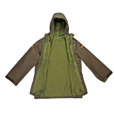£49.95 • Buy Army Jacket Original German Goretex Waterproof Military Parka Combat Hoodie Coat