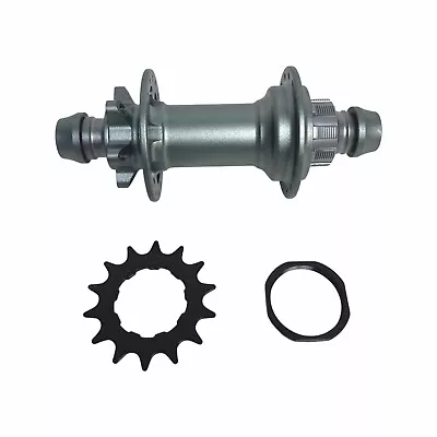 RHR Single Speed SS MTB BMX Dirt Jumper 6-Bolt Disc 135mm Rear Hub 6 Pawl GREY • $89.99