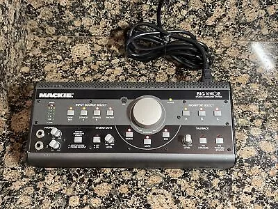 Mackie Big Knob Studio Command System N1949 DAW Remote Source Monitor Talkback • $99