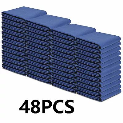 48 Pack 80  X 72  Moving Blankets Pro Economy Blue Shipping Furniture Pads • $204.58