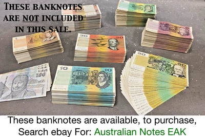 $9.95 • Buy SEE Desc To Purchase Genuine Australian Paper Banknotes 1 2 5 10 20 50 100 Notes