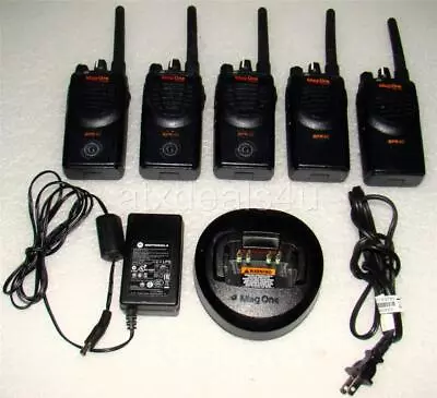 Motorola Mag One BPR40 UHF Two Way Radio Lot Of 5 • $199.99