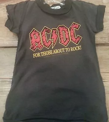 Amplified Kids AC/DC T Shirt; 6 Months To 12 Years 11 Sizes Available • £22.60