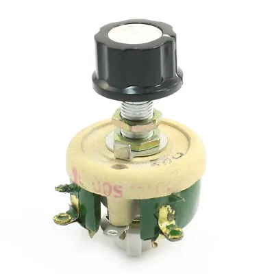 Wirewound Ceramic Potentiometer Variable Rheostat Resistor 25W 500 Ohm • $15.64