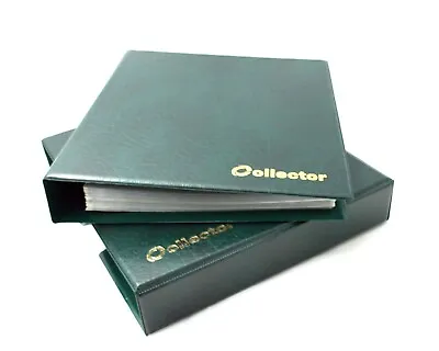 Banknote Album In Case Folder Book 10 Banknotes Pages Sleeves BIG CAPACITY GREEN • £26.99