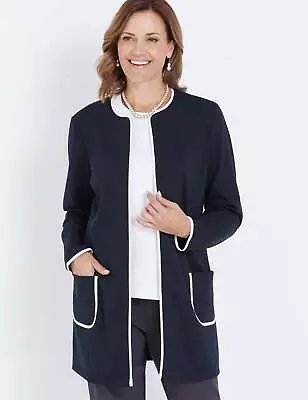 MILLERS - Womens Jacket -  Long Line Ponte Jacket • $26.74