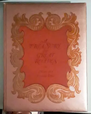 A TREASURY OF GREAT RECIPES By Mary And Vincent Price Hardcover Ampersand Press • $49.42