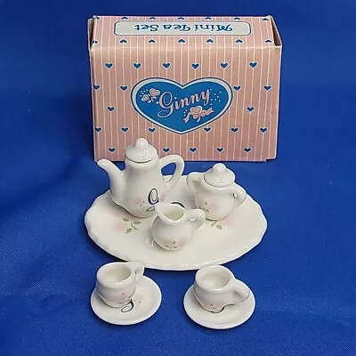 1989 Vogue Dolls Ginny Tea Set Dollhouse Miniature 10 Piece Set • $12