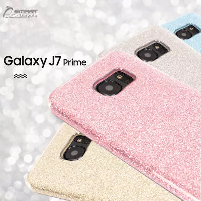 Glitter Shining Bling TPU Jelly Gel Case Cover For Samsung Galaxy J7 Prime • $5.59