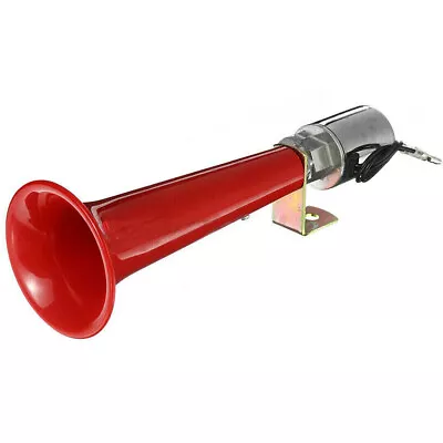 Car Air Horn Super Loud Single Trumpet For Marine Boat Truck Lorry 180DB Red • $25.80