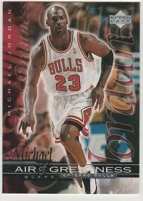 1999 Upper Deck Air Of Greatness Michael Jordan #147 HOF GOAT • $4.50