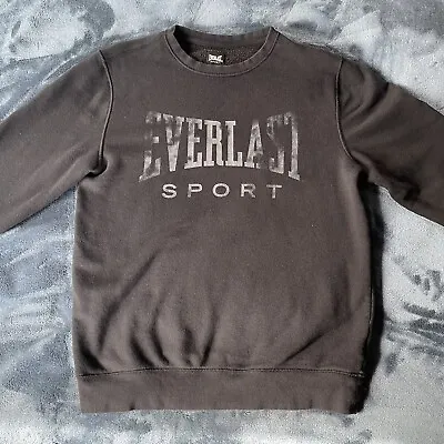 Everlast Sport Men’s Long Sleeve Pullover Sweatshirt Black Small • $22.99