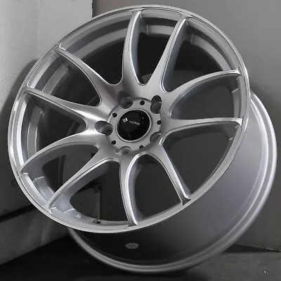 17x8 Silver Machined Wheels Vors TR4 5x105 35 (Set Of 4)  73.1 • $809