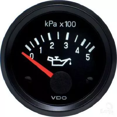 VDO Oil Pressure Gauge 0-500kPa 12V 350010016 • $62.95