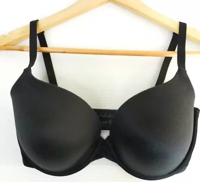 Bras N Things Bra 12E Black Push-up Moulded Underwire Padded • $16