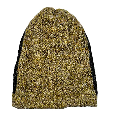 Missoni Wool Cable Knit Beanie Gold/black • $100