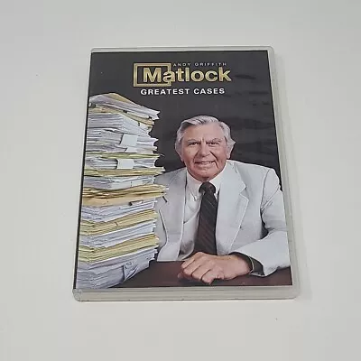 Matlock's Greatest Cases - DVD Andy Griffith TV Show • $6.99