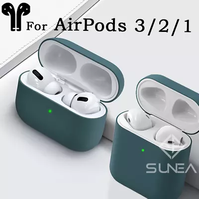 $6.95 • Buy For AirPods 3rd/2nd/1st Gen Case Silicone Shockproof Protective Cover Soft Slim