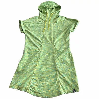 Title Nine Green Hoodie Sleeveless Pockets Athletic Tennis Golf Dress MEDIUM • $24.99