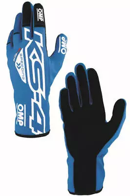 OMP Racing Karting Kart Gloves KS-4 MY2023 Blue - Size XS • $55.13