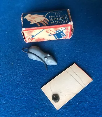 Vintage Magic Tricks Or Gag The Mysterious Wonder Mouse 1950's Seems Alive! • $14.95