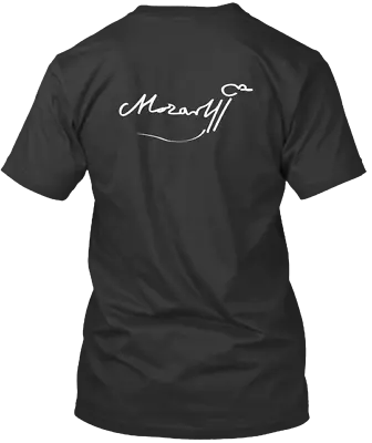 Wolfgang Amadeus Mozart Signature Tee T-shirt Made In The USA Size S To 5XL • $21.79