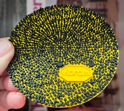 (SALE)  OOP Vibram Mini UVA Gold Black VCU Disc Golf  Spaghetti New PDGA #683 • $42