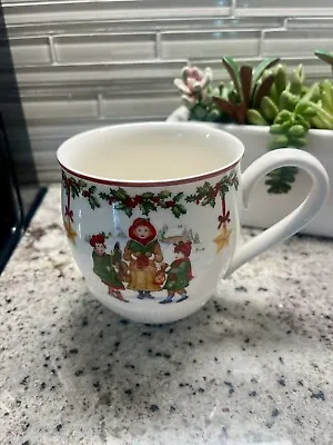 Villeroy & Boch TOY'S FANTASY Coffee Mug Annual Christmas Cup Children Caroling • $30