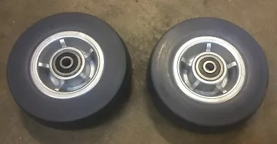 TWO(2) 5 X1.75 Caster Wheel Assembly Quantum 600 / Q610 / Jazzy J6 Power Chair  • $20