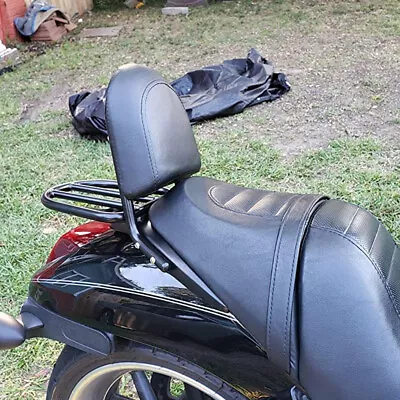 $169.98 • Buy Backrest Sissy Bar & Luggage Rack Baseplate For Harley VRSCAW V-Rod VRSCDX 07-11