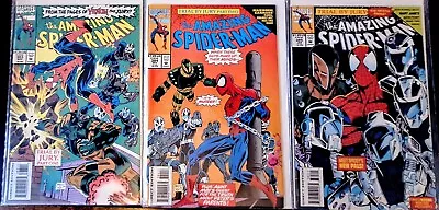 AMAZING SPIDER-MAN # 383 384 385 VF/NM TRIAL BY JURY FULL SET Maximum Carnage • £5.99