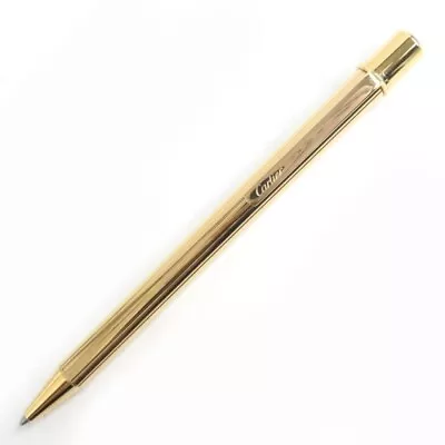 Cartier Must De Cartier Striped Pattern Twist Ballpoint Pen • $268.60