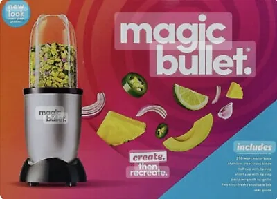 The Original Magic Bullet Blender Mixer & Food Processor 11-Piece Set ( C28 ) • £39.99