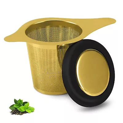 Tea Infuser Basket Stainless Steel Tea Strainer Tea Filter With Small Straine... • $17.30
