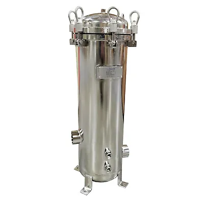 4 Cartridge Stainless Steel Filter Housing 20  Cartridges 2 Inch NPT In/Out • $866.24