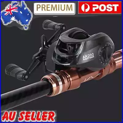 $17.94 • Buy Baitcasting Reel 7.2/1 Gear Ratio Max Drag 10kg 18+1BB Metal Wheel (Right Hand)