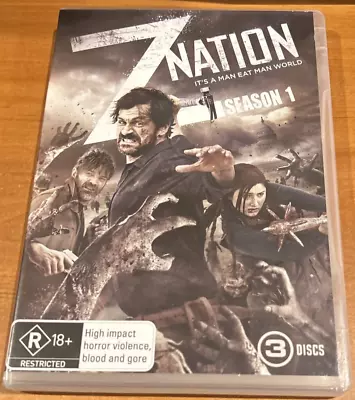 Z Nation : Season 1 (2014 : 3 Disc DVD Set) Very Good Condition Region 4 • $7.65