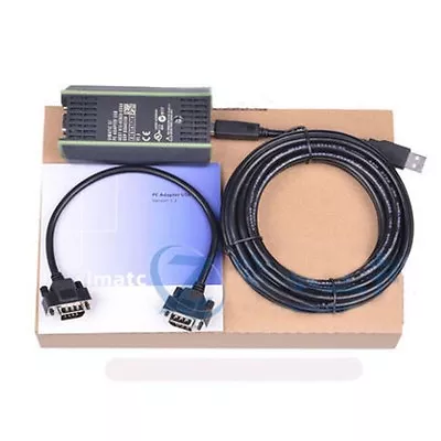 $34.99 • Buy PLC Cable For Siemens S7 200/300/400 Adapter 6ES7 972-0CB20-0XA0 USB-MPI+PC US