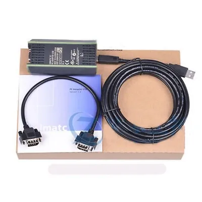 PLC Cable For Siemens S7 200/300/400 Adapter 6ES7 972-0CB20-0XA0 USB-MPI+PC US • $34.99