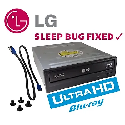 $119 • Buy UHD Friendly WH14NS40 Blu-Ray Drive Flashed To WH16NS60 V1.00 NO SLEEP BUG!!