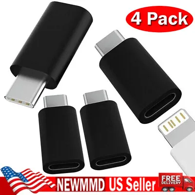 4Pack Lightn_ing Female To USB C Male AdapterCompatible With IPhone 14 Pro Max • $7.77
