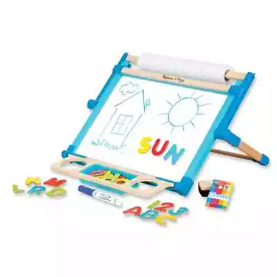 £42.99 • Buy Drawing Easel Art Set Melissa & Doug Wooden Double Sided Chalk White Board 