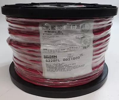 Beldin 5220FL 0021000 2 Conductors Cabled 2 16 AWG 1000Ft. • $179.95