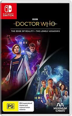 Doctor Who Duo Bundle 2-In-1 Nintendo Switch Family Kids Science Fiction Games • $89