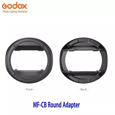 Godox Round Flash Adapter MF-CB For MF12 Macro Flash AK-R1 Series Accessories • $9.99