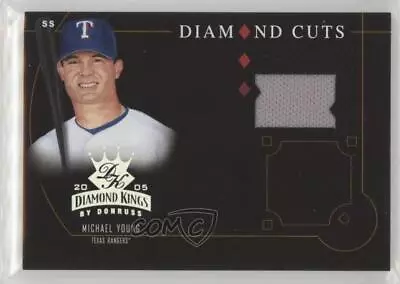 2005 Donruss Diamond Kings Diamond Cuts Jerseys /200 Michael Young #DC-33 • $3.99